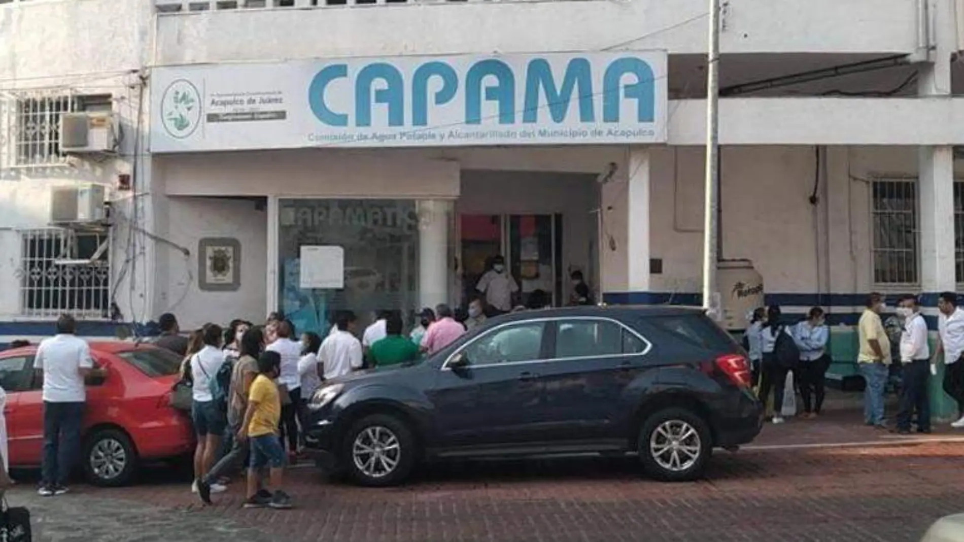 CAPAMA acapulco protesta oficinas